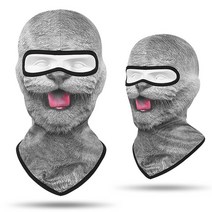 방한용품 스키 스노우보드 바이크 자전거 겨울스포츠 등산 넥워머 후드 목토시 동물 프린트 발라크라바 키즈 마스카라 어린이 오토바이 넥 워머 게이 터 페이스 실드 야외 사이클링 스키, K09