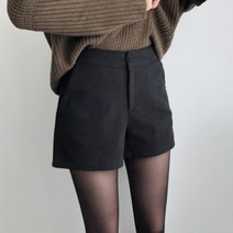 기모겨울반바지