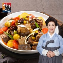 [마음심은] 요리연구가 배윤자 푸짐한 소갈비찜 800g x 3팩, 상세 설명 참조