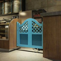 카우보이문 하프 빈티지 공간분리 여닫이 칸막이 매장, 스타일 4