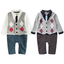 바디슈트 긴팔 애기 우주복 영유아 돌아기 아기옷