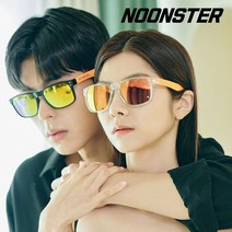 눈스터 다비드 편광 선글라스 미러광학렌즈, 투명그레이, 실버미러