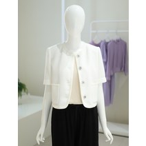 올리브데올리브 노카라 숏 반팔 자켓 YW3MJ111(188040 )