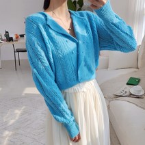 하이데일리 숏 크티 가디건
