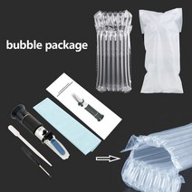 굴절계 당도측정기 밀도계RZ112 소금 0-28% 휴대용 염분 측정기 ATC 굴절계 물 비중계 테스터, 03 RZ112-BUBBLE