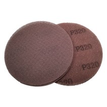 Mirka 5 inch125mm 건식 연삭 메쉬 공압 원형 자체 접착 메쉬 디스크 사포 시트에 적합, 100그릿 50개, 6인치 150mm