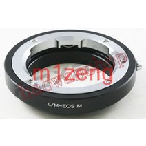leica m lm lm 마운트 렌즈용 lm-eosm 어댑터 링 to canon ef-m eosm 미러리스 바디 카메라 eosmm2m3m10