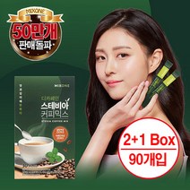 믹스원 디카페인 스테비아 커피믹스 30개입, 3개