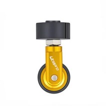 자전거보조바퀴 자전거바퀴 보조바퀴 자전거용품 접이식 자전거 안장봉 이지 휠 푸시 412 범용, gold