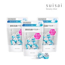 수이사이 [수이사이] 뷰티 클리어 파우더워시 N (15개입) X 3개, 단품없음