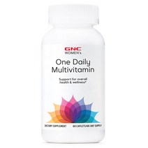 GNC 여성용 울트라메가 원 데일리 60정 (캐플렛) Womens ULTRA MEGA One Daily 60 Caplets, 단품