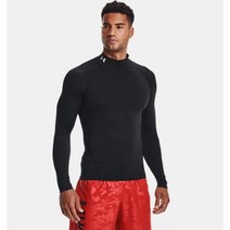 언더아머 남성 HeatGear 모크넥 컴프레션 긴팔티셔츠 1369606-001