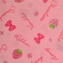 수입원단 르시앙 스트로베리 1/4y