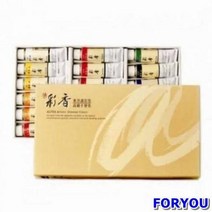 ForU285 알파색채 채향 동양화 물감세트 15ml 18색 동양화물감 물감 동양화용품, 1