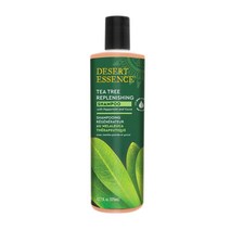 DESERT ESSENCE 티트리 리플레니싱 샴푸, 375ml, 1개