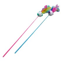 펫모닝 Cat Play Toy& 폼폼깃털막대 랜덤발송, 상세페이지 참조