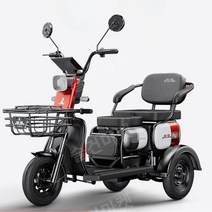 2인용전기자전거 배달 삼륜 세발 소형 탈착, 600W 모터 + 48V20A (90km), 알루미늄