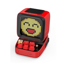 디붐디토 레트로 내손안에 픽셀 아트 /휴대용 블루투스 휴대용 스피커 알람 시계 diy led 홈 조명 장식 디스플레이 보드 빠른배송, 협력사, 빨간색