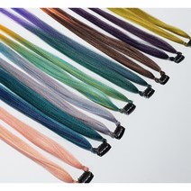 [피플앤제이]핀형식 레게머리 점보 블레이즈 힙합 다양한 컬러 셀프 땋은머리 흑인머리, NO.10(그린/핑크/화이트)