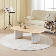 블랑 고무나무 원목 템바보드 소파테이블 1200, 월넛