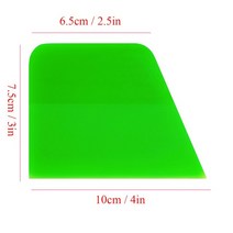 PPF시공 무광PPF soft wrap squeegee tpu ppf 스크레이퍼 for car wrap transparent 보호 필름 탄소 섬유 스티커 비닐 포장 설치 도구, 사다리꼴
