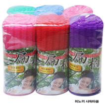 윤원상사 일본 히노끼 샤워타올 (6개) 하드타입, 1개, 일본 히노끼 샤워타올(6개)