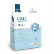 네츄럴랩 케어1 관절&눈 케어 유기농 70% 기능성 건식사료, 25개, 2.5kg, 뼈/관절강화