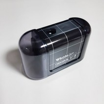[624CONTAINER]ELM-V3 블랙 휴대용 전동 자동 홀아트 연필깎이포장훼손 반품불가, 옵션없음[^%&]
