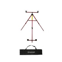 금양 원투낚시용 대형 서프스탠드 원투 삼각대 + 수납가방, 1322(레드)