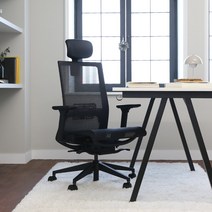 린백 LB249MHA 사무용 컴퓨터 학생 책상 풀메쉬 의자, LB249MHAB-블랙바디, 블랙