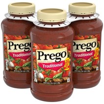 Prego 프리고 이탈리안 토마토 파스타소스 1.28x3팩 Traditional Italian Sauce