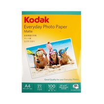 (KODAK 잉크젯전용 포토용지 무광택 5740-300(구4027-319) (A4/110g/100매 잉크젯전용/포토용지/무광택/매
