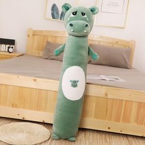 75cm100cm 플러시 고양이 기린 곰 토끼 뚱땡이 장난감 인형 남자 친구 거대한 긴 베개 큰 쿠션 인형 인형 소녀 Bolster 선물, 70cm+Hippo