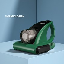 침구 청소기 진드기 살균 침대청소기 이불 가정용 무선 제거제 휴대용 침대 충전 제거제 머리 흡입 자외선 제거제, 초록