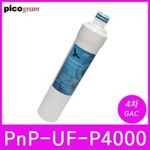 언더씽크정수기필터 PnP-UF-P4000 4차 GAC 필터, 1개