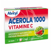 ALVITYL ACEROLA 1000 VITAMIN C 프랑스 올비틸 아세로라 1000 비타민C 30정 4팩