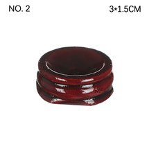 전기없이돌아가는지구본 자전지구본 자동회전 천연 나무 홀더 글로브 자료 미니어처 디스플레이 스탠드 동, 02 2