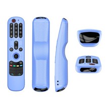 LG 전자 스마트 TV 용 실리콘 보호용 리모컨 커버 LG OLED TV 용 AN-MR21 AN-MR21GC Magic Remote MR21GA R, 01 Luminous Blue