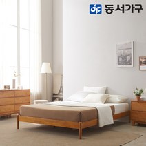 동서가구 홈즈 바덴 원목 무헤드 침대 프레임 슈퍼싱글 SS HDP090