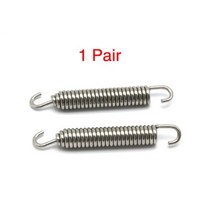 집진기 국소배기장치 SCL MOTOS 2610pcs 스테인레스 스틸 오토바이 배기 머플러 링크 파이프 장착 봄 후크 완전 회전 부품 197861, 2pcs, 2pcs