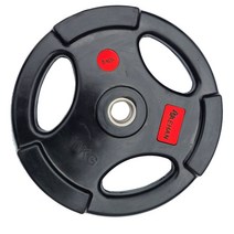 고무원판 고무바벨 2.5kg~20kg 31mm홀 지름, 10kg