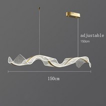 샹들리에 모던한 미니멀리스트 펜던트 조명 로맨틱 별이 빛나는 Led 샹들리에 레스토랑 식당 디자이너, 04 150cm_03 Remote control