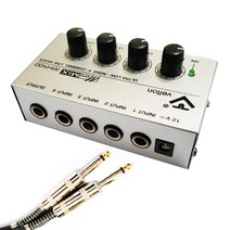 velton MH400 마이크분배기 마이크믹서기 4채널 마이크 스플리터
