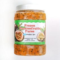 바른씨 패션후르츠 퓨레 1kg+1kg, 패션후르츠 퓨레(씨있음) 1kg+1kg