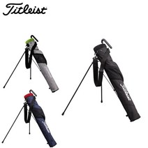 타이틀리스트 하프 스탠드백 AJSSB71 골프 프로 캐디 아울렛 베스트 가방 아쿠쉬네트, 1.블랙