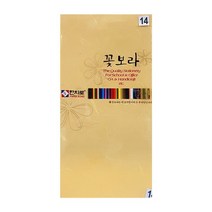 꽃보라한지 봉투 10장입 1개 연황토색 110x220mm