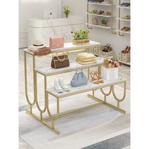 백화점 구두 가방 신발 진열대 전시대 선반 다이 매대