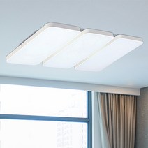 더브라이트 LED 클래식 방등/거실등 화이트 무타공 (60W/120W/180W) 인테리어 조명 천장등, 6등(180w)