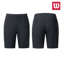 윌슨 6404 블랙 스판 여성 5부바지 반바지 단체복