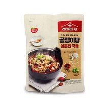 유니크앤몰 누구나쉽게 요리는 맛있게!! 동원 간편요리KIT 골뱅이탕 얼큰한국물 간편식품 즉석요리 캠핑 여행 자취음식 즉석식품, 1개